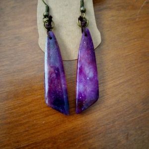 These are handmade one of a kind earrings.
